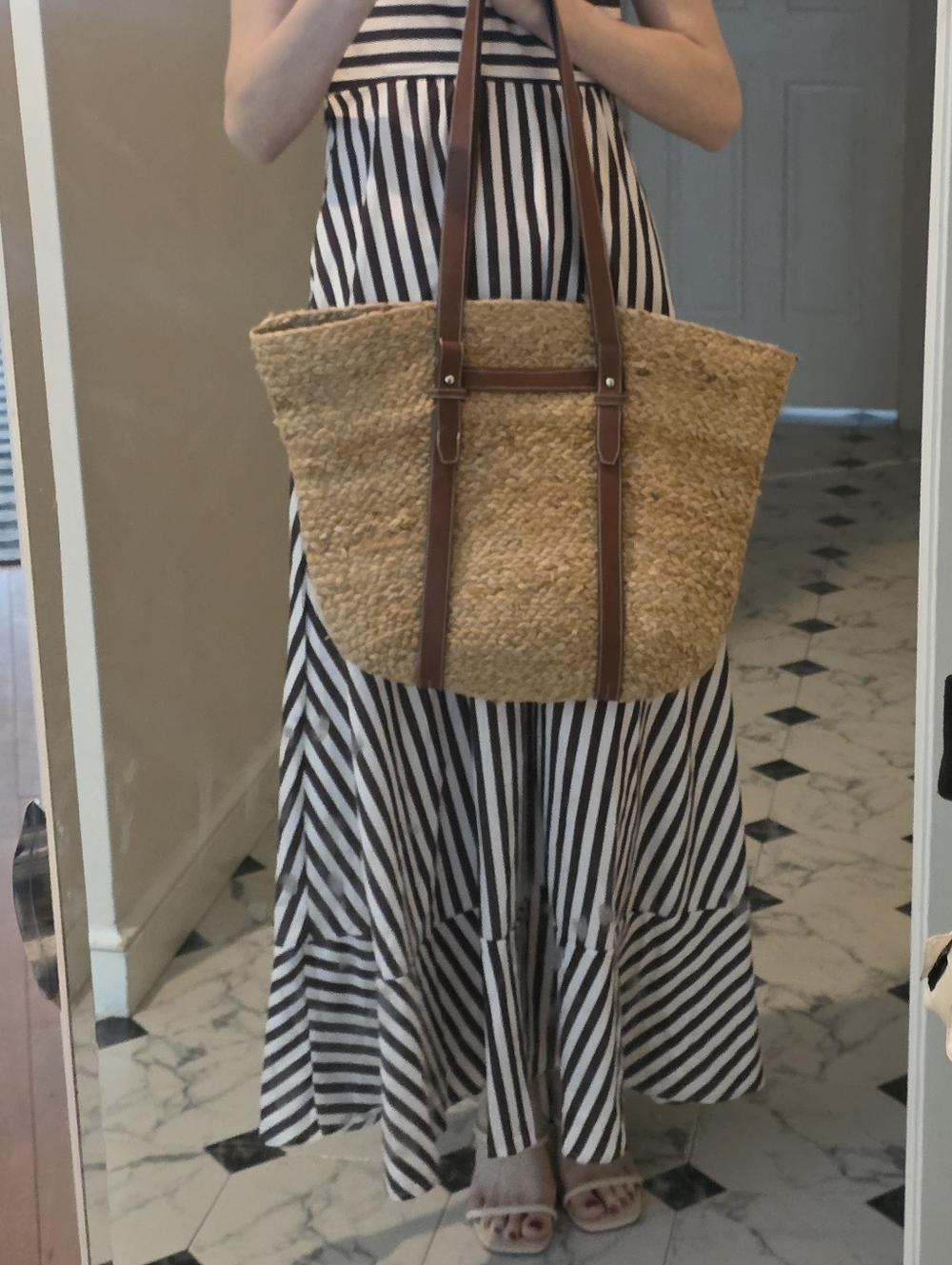 Large woven bag